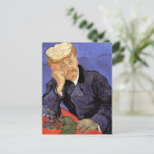 Carte Postale Portrait du Docteur Gachet par Vincent van Gogh (Debout devant)
