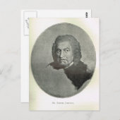 Carte Postale Portrait du Dr Samuel Johnson (Devant / Derrière)
