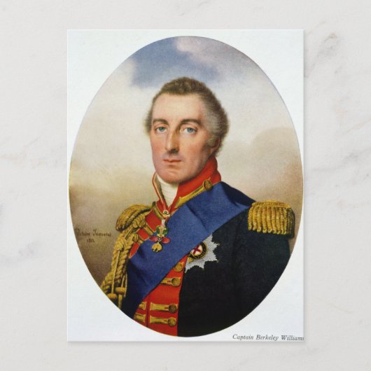 Carte Postale Portrait du duc de Wellington (Devant)