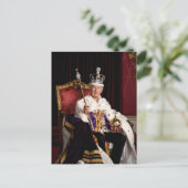 Carte Postale Portrait du King Charles III Buckingham Palace (Debout devant)