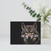 Carte Postale Portrait du loup (Debout devant)