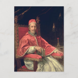 Carte Postale Portrait du pape Clément IX