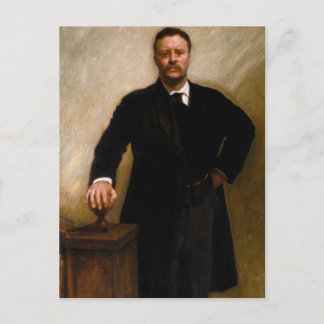 Carte Postale Portrait du président Theodore Roosevelt J.S. Sarg