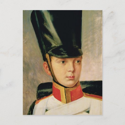 Carte Postale Portrait du prince héritier Alexander (Devant)