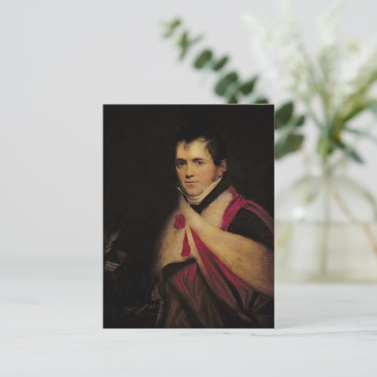 Carte Postale Portrait du révérend Edward Daniel Clarke c.1822 (Debout devant)