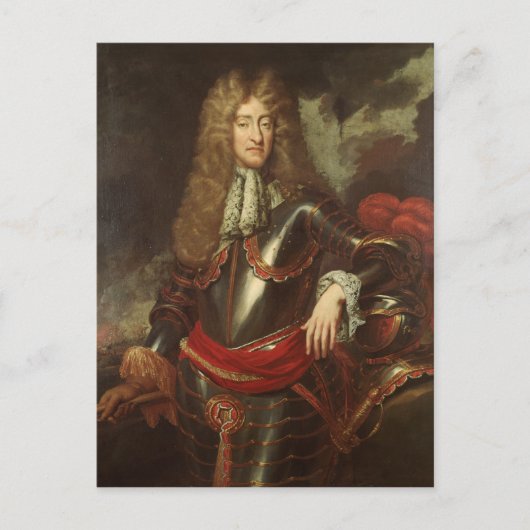 Carte Postale Portrait du roi James II, c.1690 (Devant)
