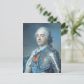Carte Postale Portrait du roi Louis XV 1748 (Debout devant)