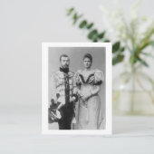 Carte Postale Portrait du tsar Nicholas II (1868-1918 (Debout devant)