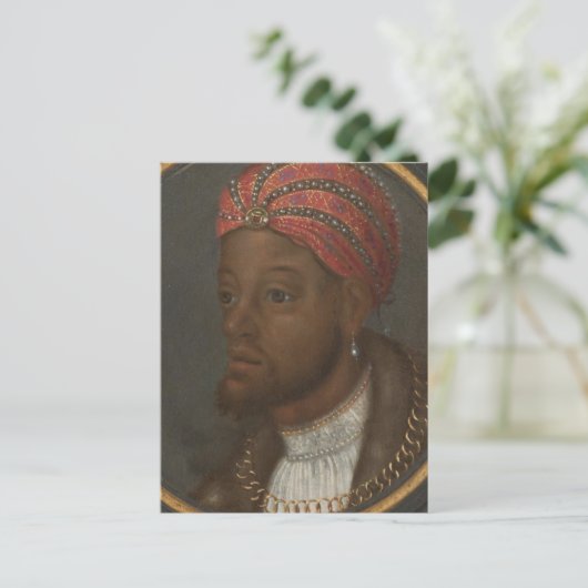 Carte Postale Portrait d'un Africain riche (Debout devant)