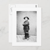 Carte Postale Portrait d'un garçon soldat, vers 1860-1865. Guerr (Devant / Derrière)