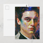 Carte Postale Portrait d'un homme (Devant / Derrière)