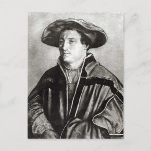 Carte Postale Portrait d'un homme avec un casquette rouge, c.153