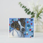 Carte Postale Portrait d'un Jack Russell (Debout devant)