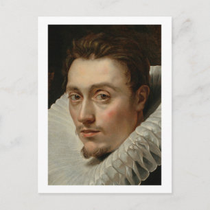 Carte Postale Portrait d'un jeune homme par Rubens