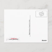 Carte Postale Portrait d'un vautour (Dos)