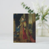 Carte Postale Portrait d'une dame (Debout devant)