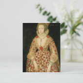 Carte Postale Portrait d'une dame, 1619 (Debout devant)