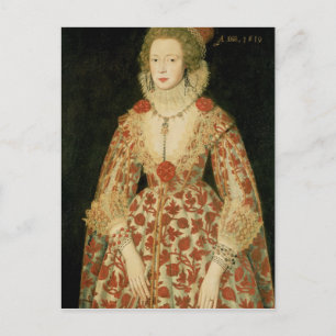 Carte Postale Portrait d'une dame, 1619