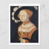 Carte Postale Portrait d'une dame, c.1530 (Devant)