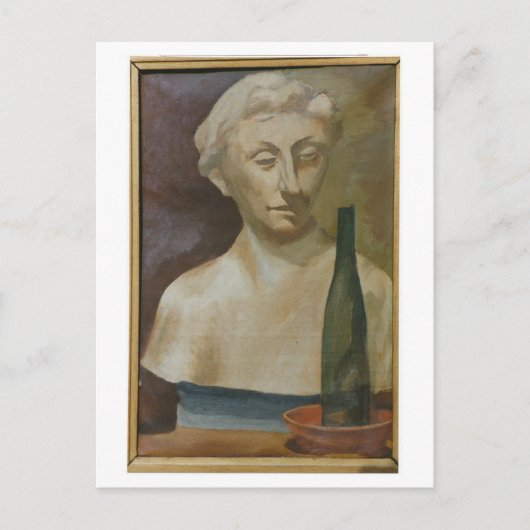 Carte Postale Portrait d'une dame de l'antiquité 1990 (Devant)