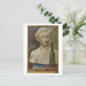 Carte Postale Portrait d'une dame de l'antiquité 1990 (Debout devant)