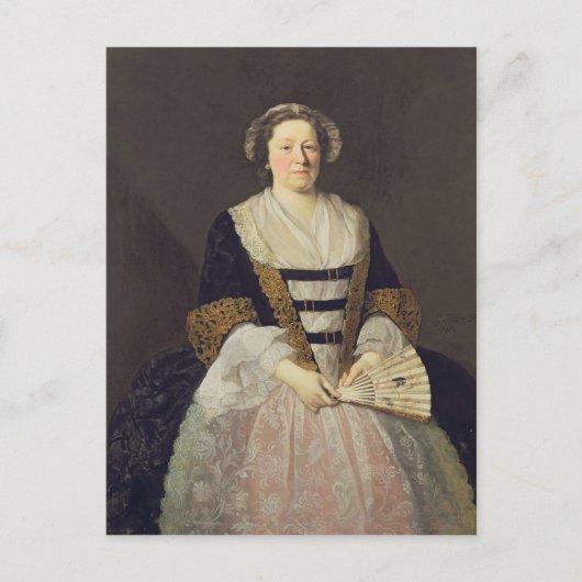 Carte Postale Portrait d'une dame inconnue (Devant)