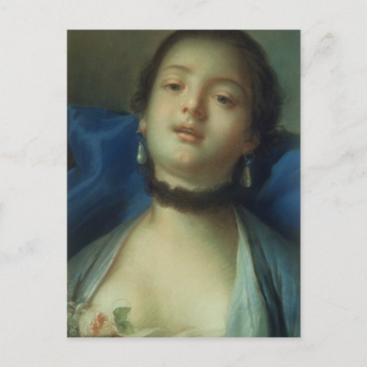 Carte Postale Portrait d'une femme (Devant)