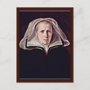 Carte Postale Portrait D'Une Femme Âgée Par Reni Guido