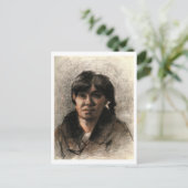 Carte Postale Portrait d'une femme, Van Gogh (Debout devant)