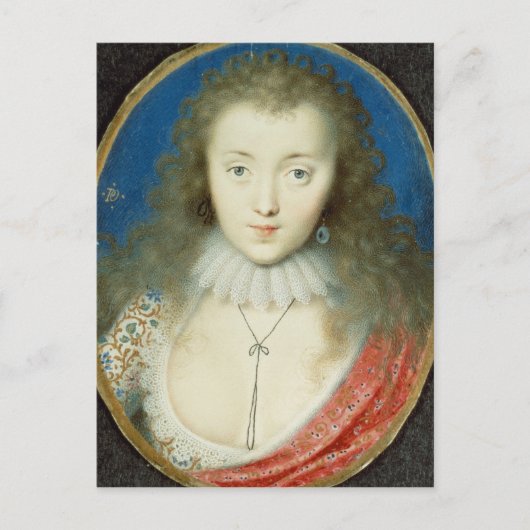 Carte Postale Portrait d'une fille (Devant)