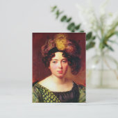 Carte Postale Portrait d'une jeune écossaise (Debout devant)