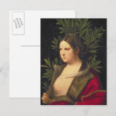 Carte Postale Portrait d'une jeune femme, 1506 (Devant / Derrière)