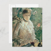 Carte Postale Portrait d'une jeune fille (Devant / Derrière)