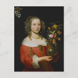 Carte Postale Portrait d'une jeune fille