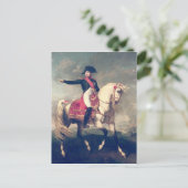 Carte Postale Portrait équestre de Napoléon Ier 1810 (Debout devant)