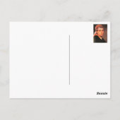 Carte Postale Portrait femme (Dos)