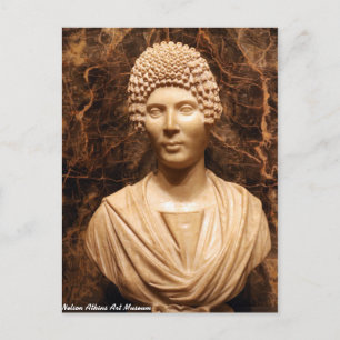 Carte Postale "Portrait funéraire d'une femme"