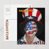 Carte postale portrait Halloween 2 (Devant / Derrière)