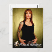 Carte postale Portrait - Hannah Aitchison sur Gree (Devant / Derrière)