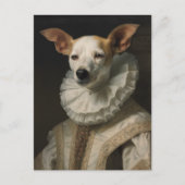Carte Postale Portrait historique de chien (Devant)