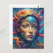 Carte Postale Portrait Imaginaire (Devant / Derrière)