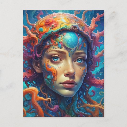 Carte Postale Portrait Imaginaire (Devant)