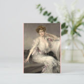 Carte Postale Portrait Lady - Boldini (Debout devant)