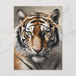 Carte Postale Portrait majestueux de Tiger