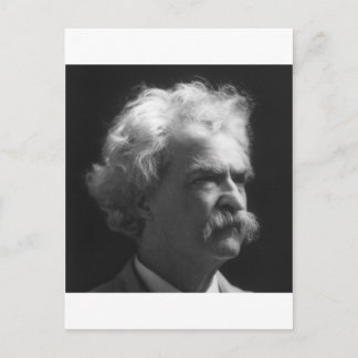Carte Postale Portrait Mark Twain