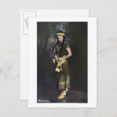 Carte Postale Portrait Minnehaha (Devant / Derrière)