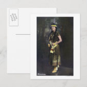 Carte Postale Portrait Minnehaha (Devant / Derrière)