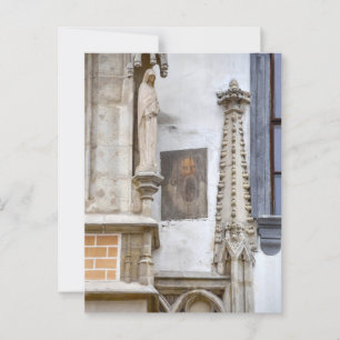 Carte Postale Portrait mystérieux sur la Vieille Mairie, Bratisl