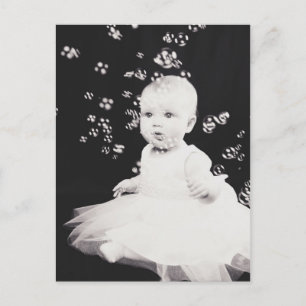 Carte Postale Portrait noir et blanc