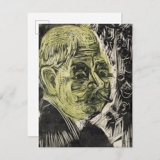 Carte Postale Portrait of Dr. Spengler | 1919 (Devant / Derrière)